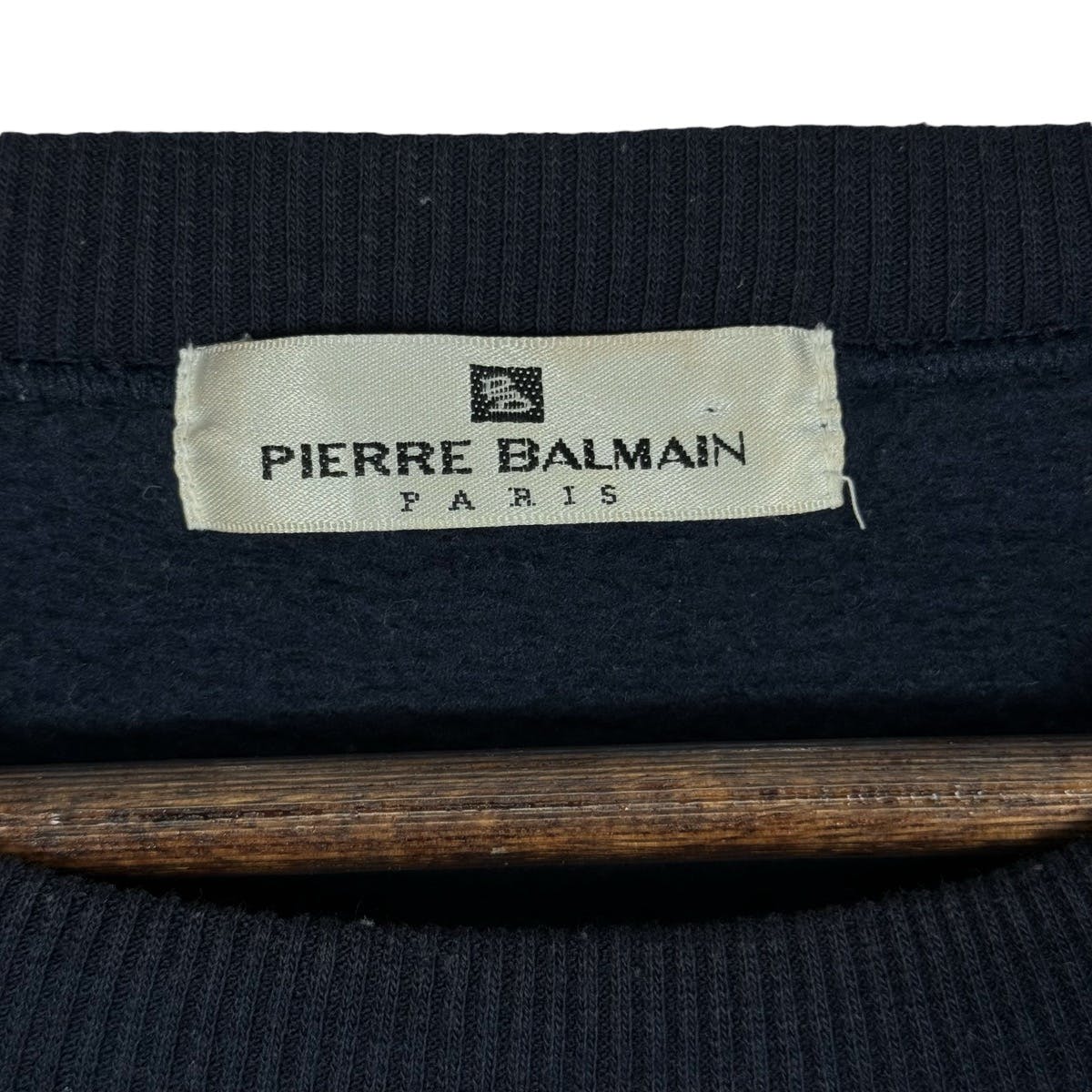 Vintage Pierre Balmain Fleece Sweatshirt Crewneck - 6