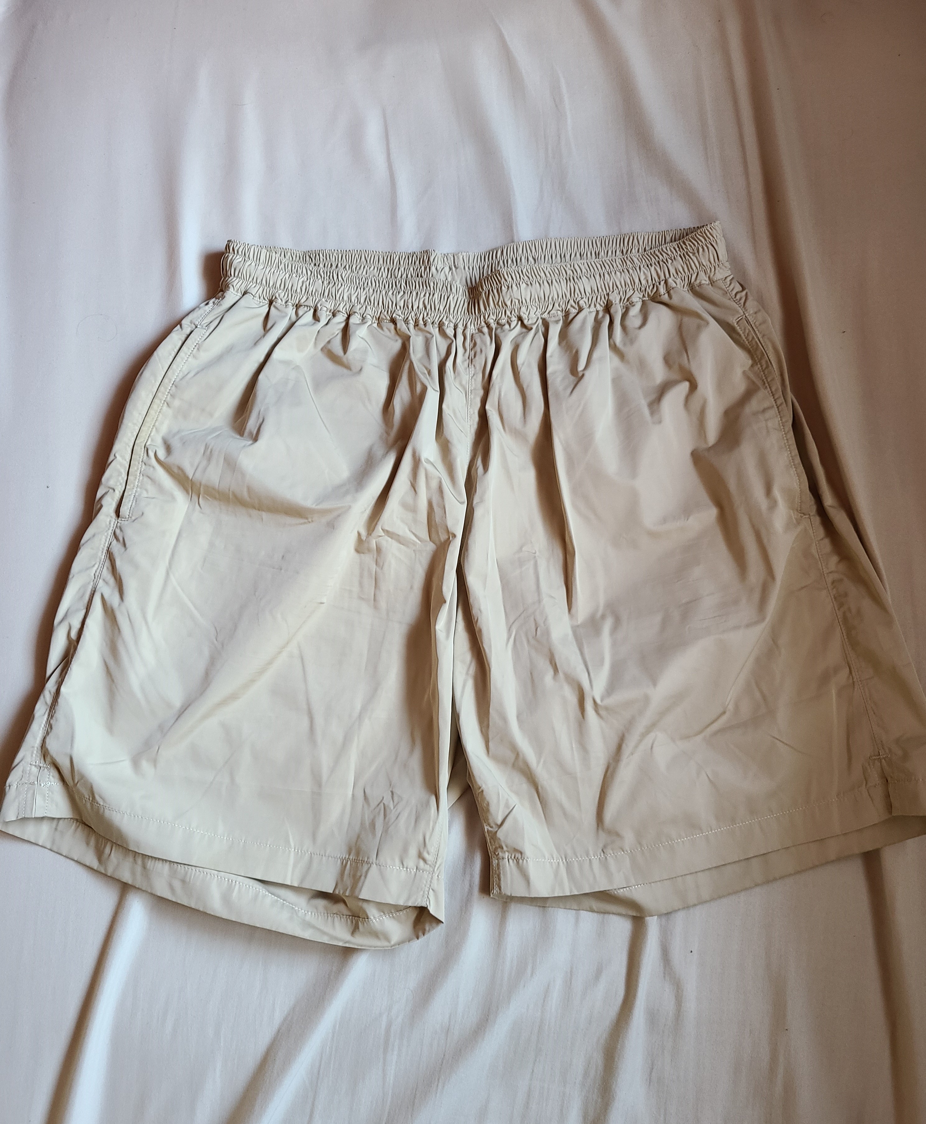 Maiden Noir - Tan Nylon Shorts - 1