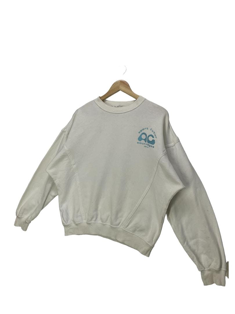 True Vintage 💥Courreges Crewneck Pullover Sweatshirt - 2