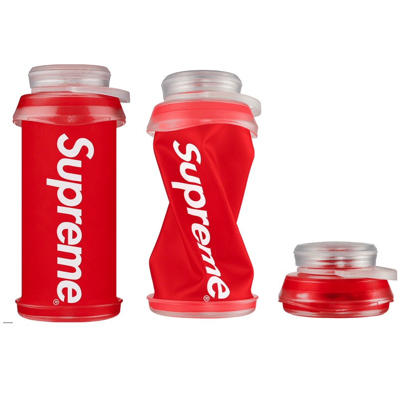 Supreme Red Box Logo Hydrapak Flexible Bottle DS FW20 - 1