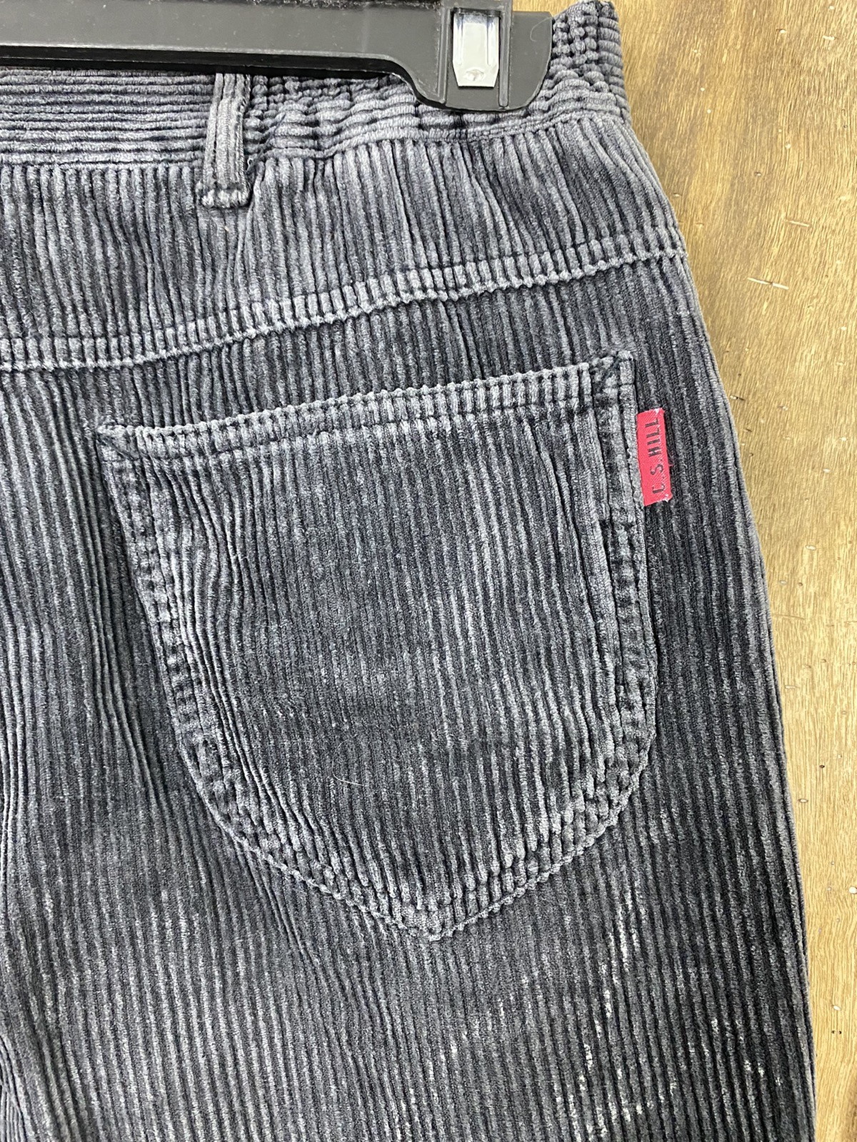 Japanese Brand - C.S Hill Black Corduroy Pants #1145 - 10