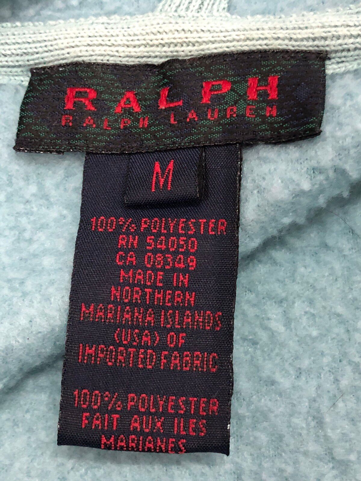 Vintage Ralph Lauren Fullzip Hoodie Fleece - 4
