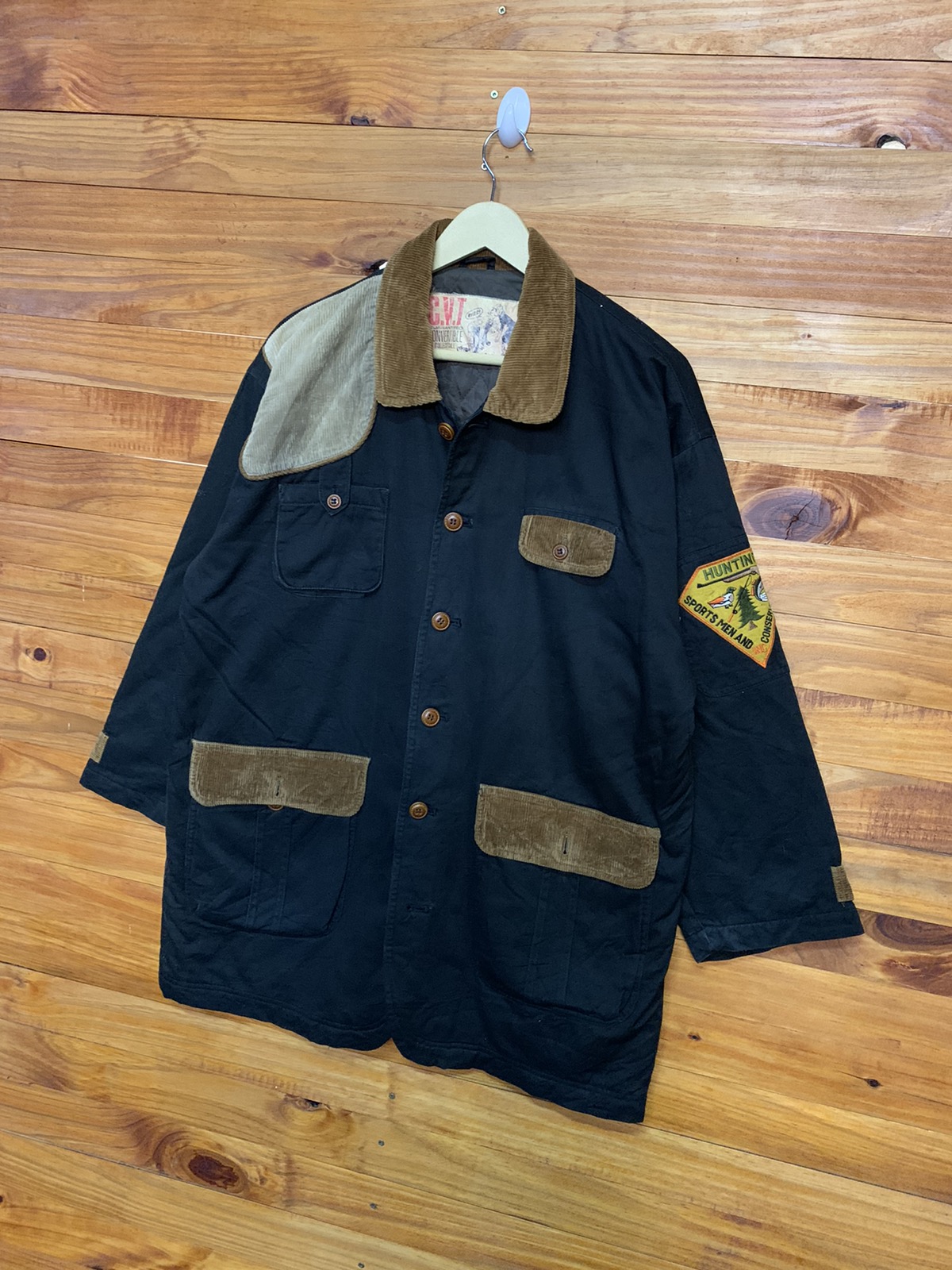 Vintage - Vintage Convertible World Hunting Coat Jacket - 2