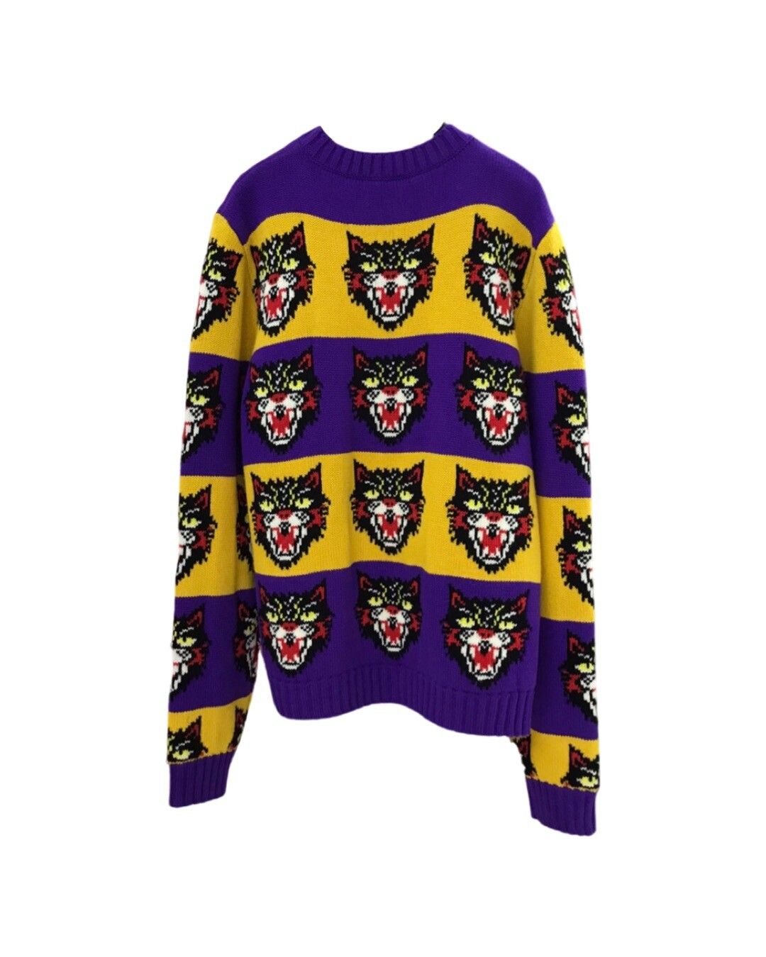 Cat tiger lakers colorway sweater - 2