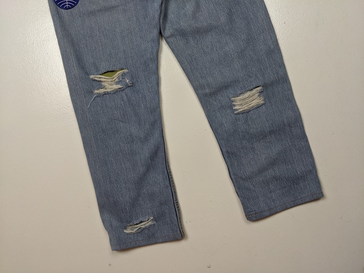 Distressed Denim - Mistico Charla Patchwork Jeans Bottom Pant - 7