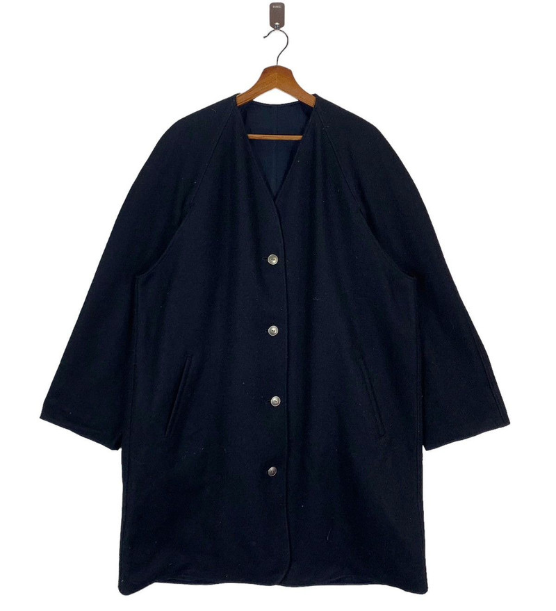 JEAN PAUL GAULTIER JUNIOR WOOL REVERSIBLE COAT - 1