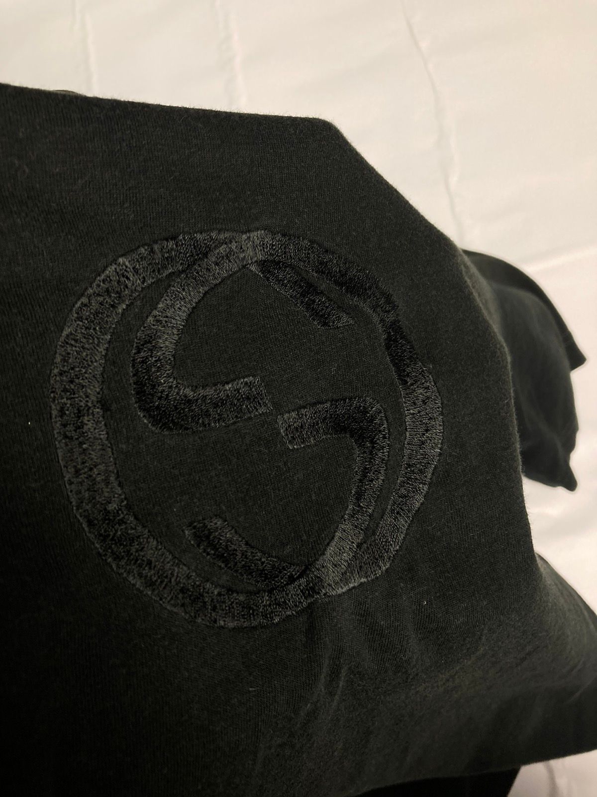 Gucci Embroidery Big Logo Shirt Made in Italy - 15
