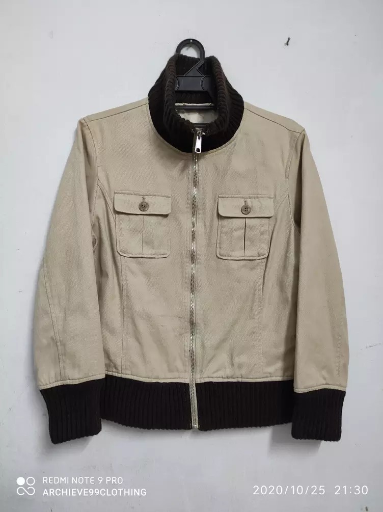 MCM Cotton wool satin lining bomber jacket - 11