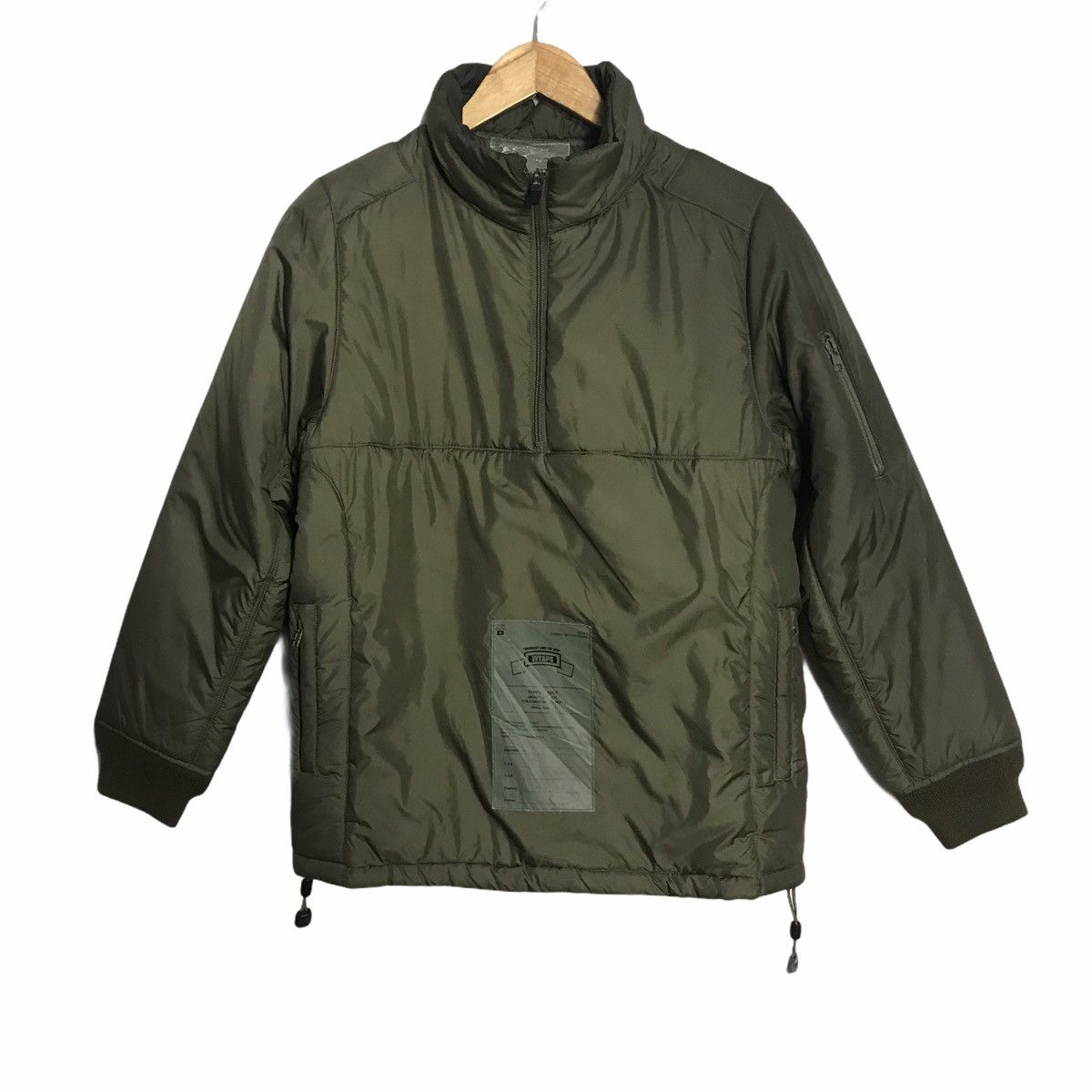 Army green Down puffer jacket - 1