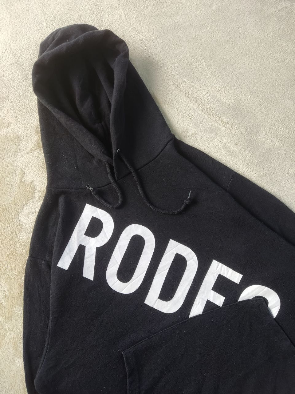 Japanese Brand - RODEO CROWN Spellout Big Graphic Baggy Pullover Hoodie - 5