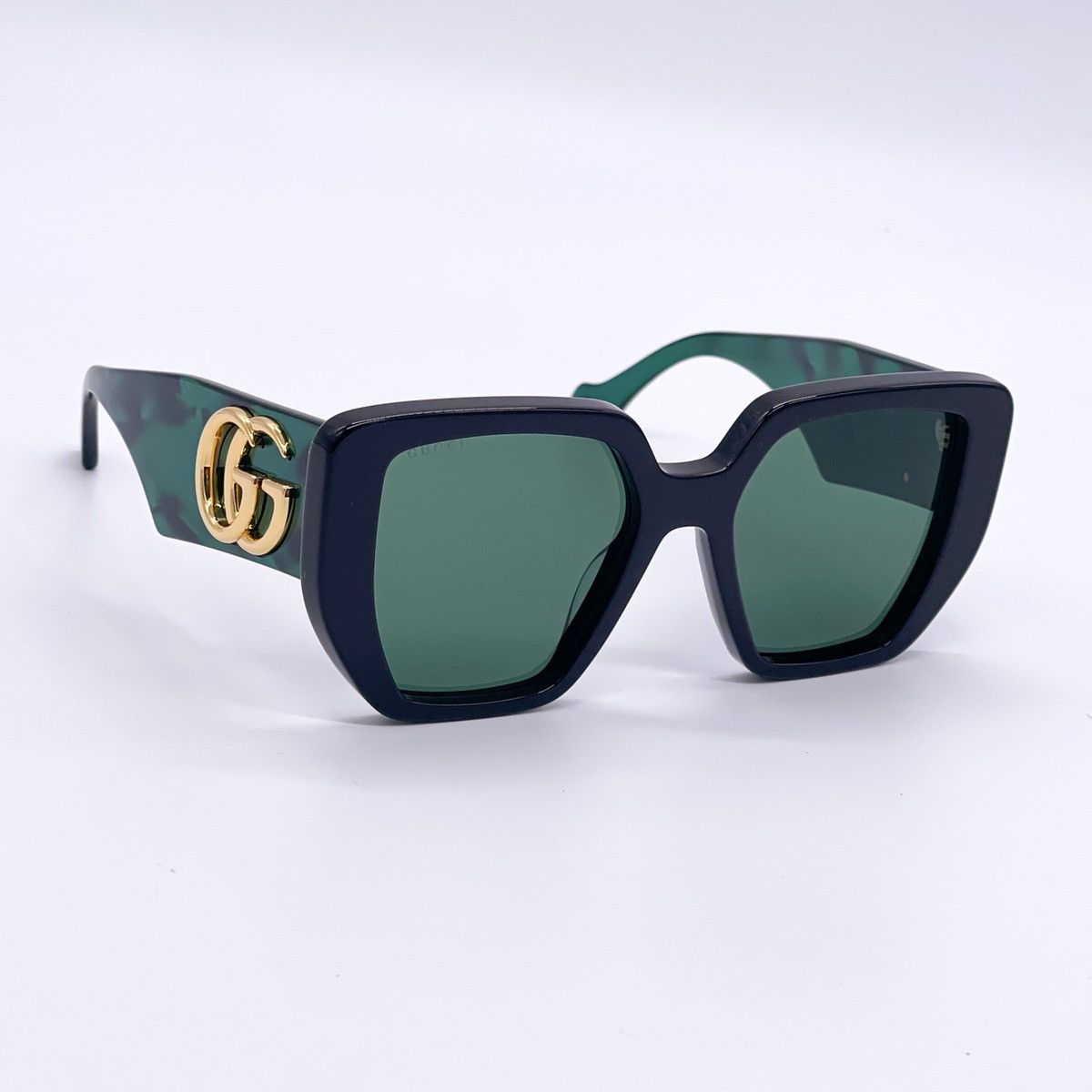 NEW GUCCI GG0956S 001 BLACK GREEN WOMEN SUNGLASSES GUCCI - 4