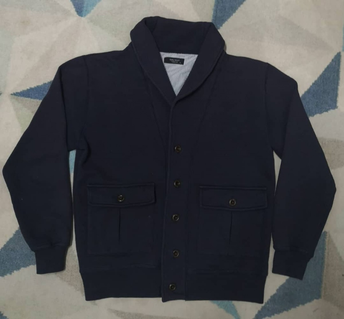 Designer - SACSNY Y'SACCS YOHJI YAMAMOTO Button Up Sweatshirt - 1