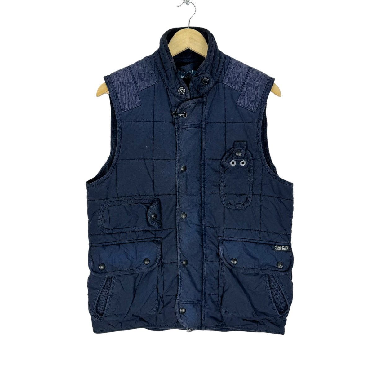 🔥POLO RL MARINE UTILITY POCKET QUILTED VEST - 2