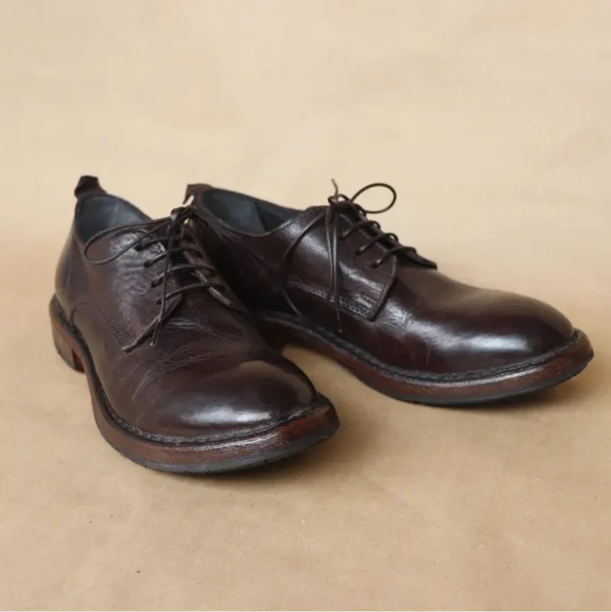 Moma - Dstressed derby.Like Guidi or Marsell derbies - 1