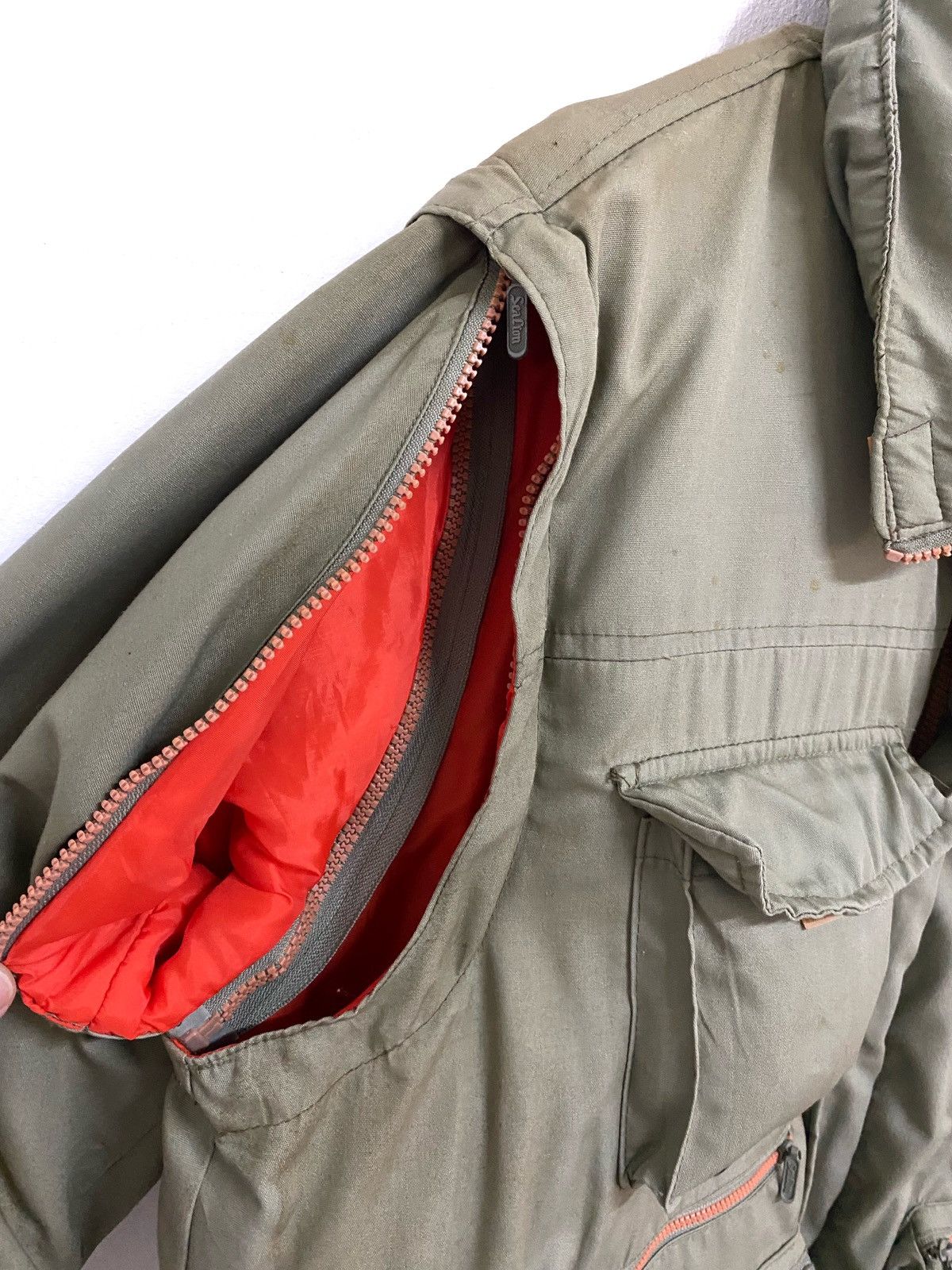 Vintage - Vtg Sealion Takashina Tactical Multipocket Parachute Jacket - 6