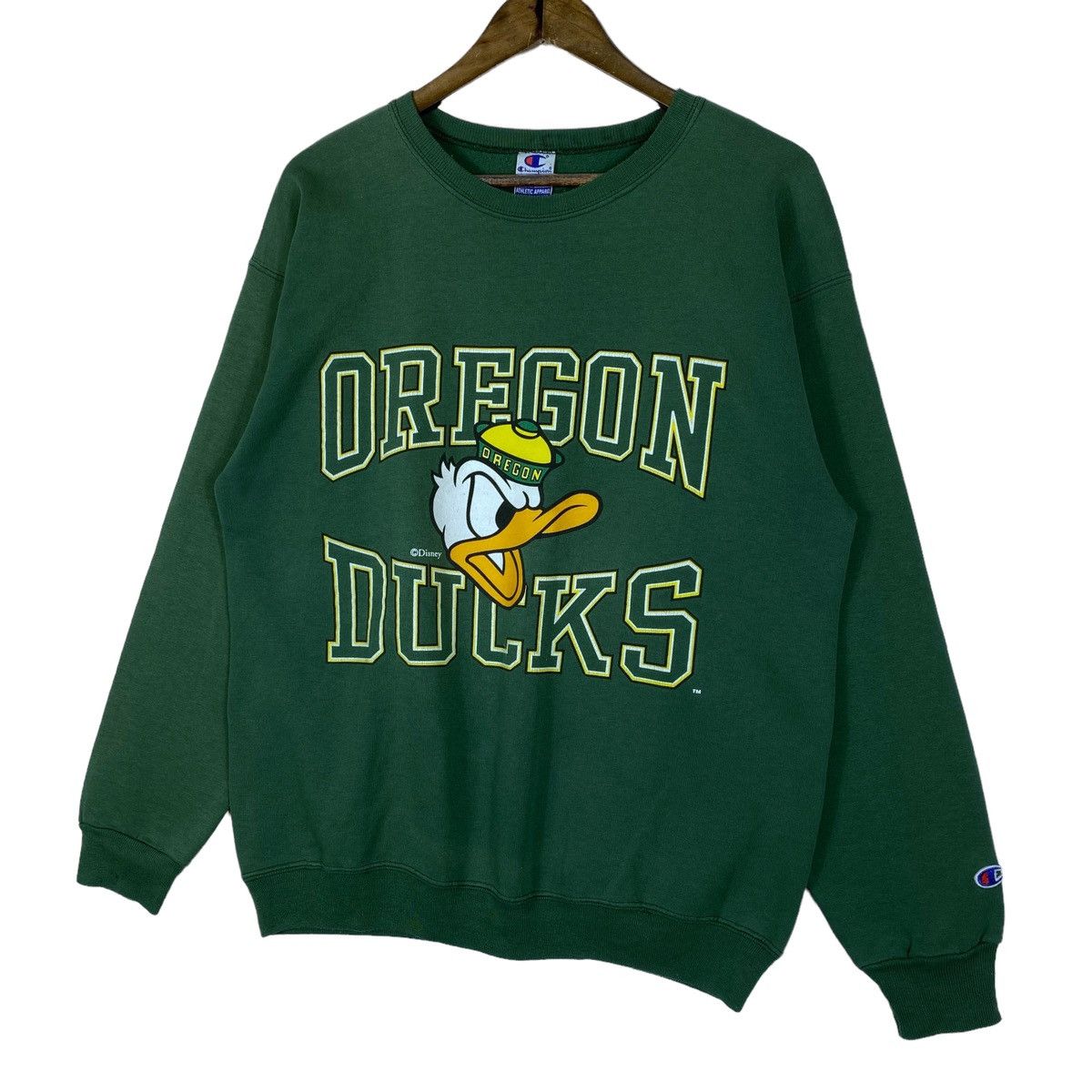 Vintage 90s Oregon Ducks Disney Champion Sweatshirt - 4