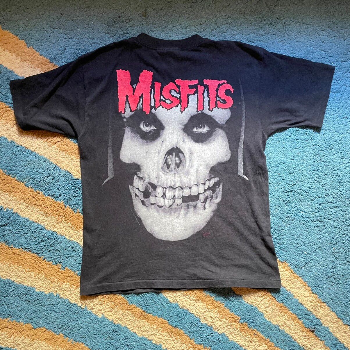 Vintage - 1995 MISFITS double sided Skull - 2