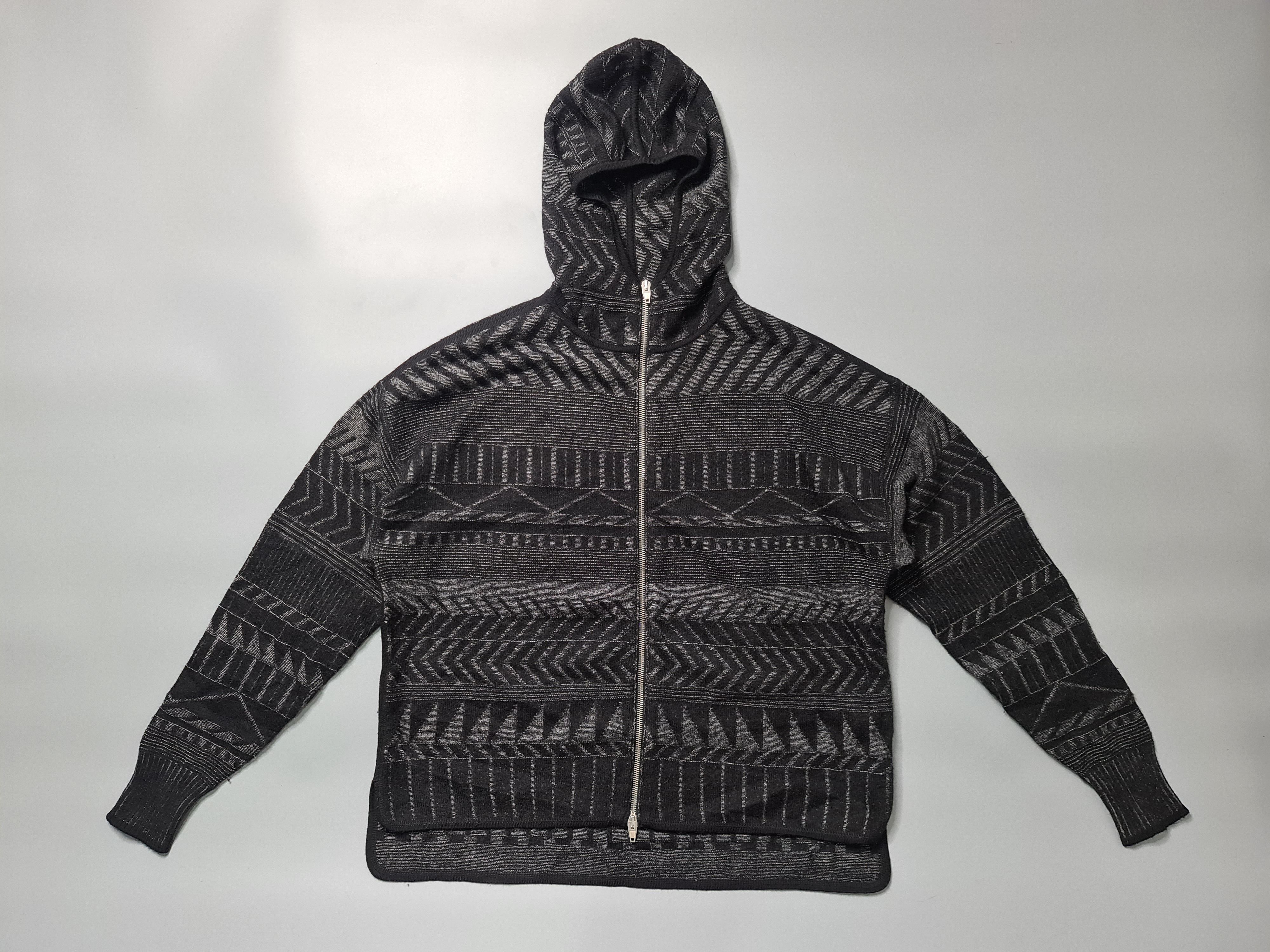 Alexander Wang - Wool Knit Oversized Hoodie - 1