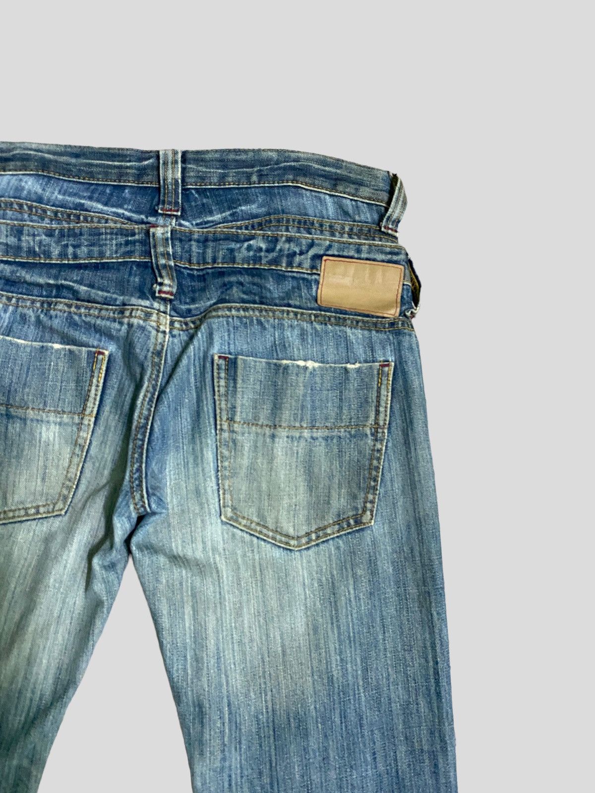 Vintage - LUCKY STORE DOUBLE WAIST DISTRESSED DENIM - 11