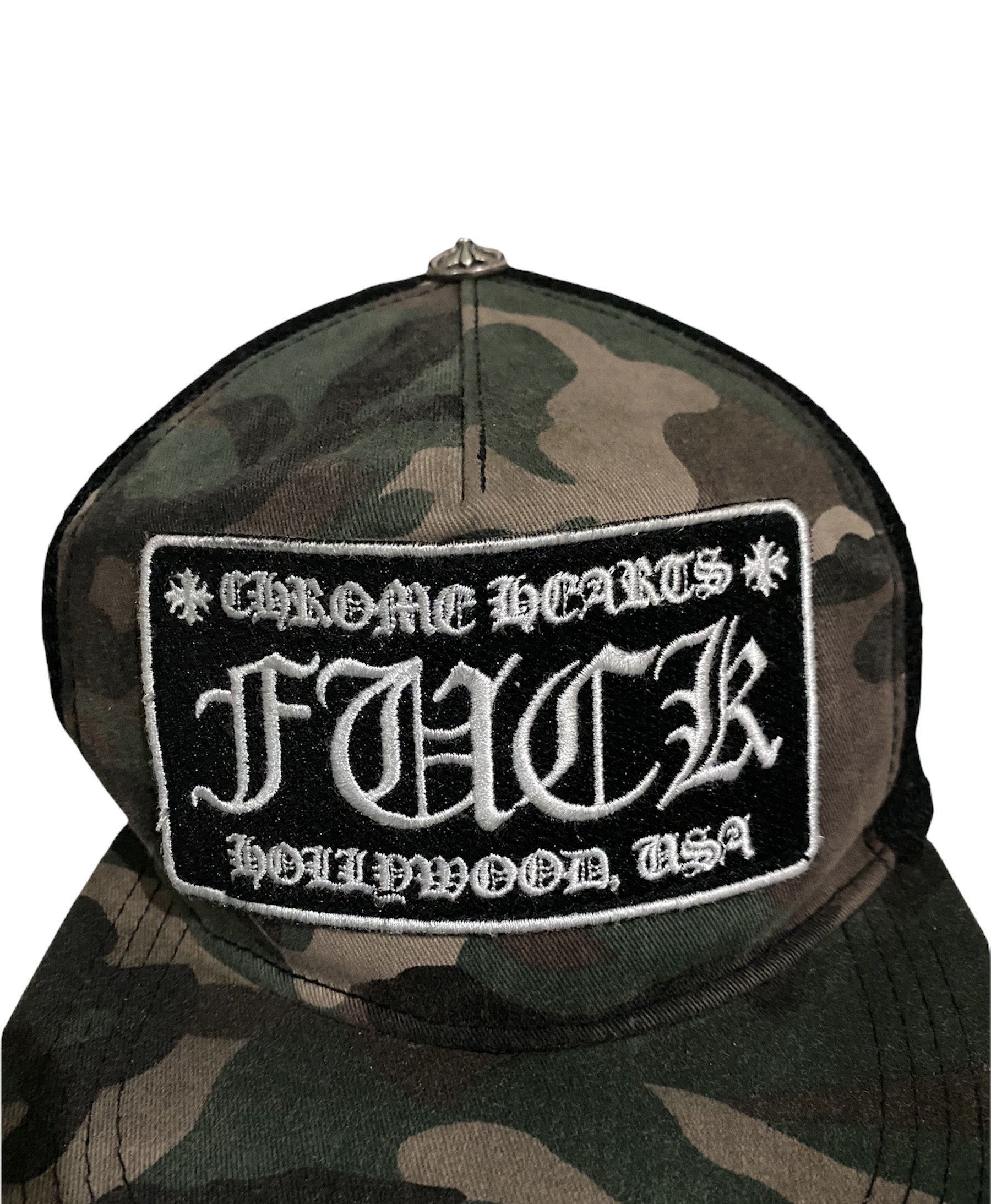 CHROME HEARTS CAMOUFLAGE TRUCKER - 2