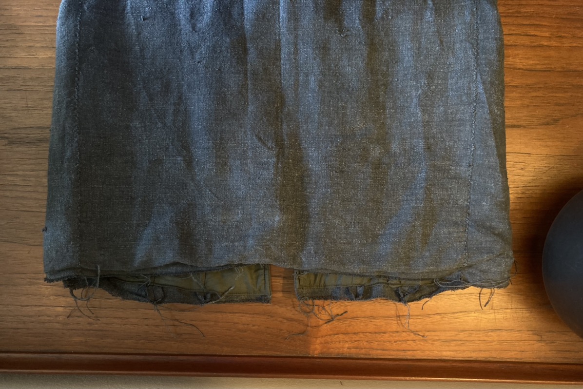 BNWT Distressed Vintage Linen 3/4 Padded Coat - 10