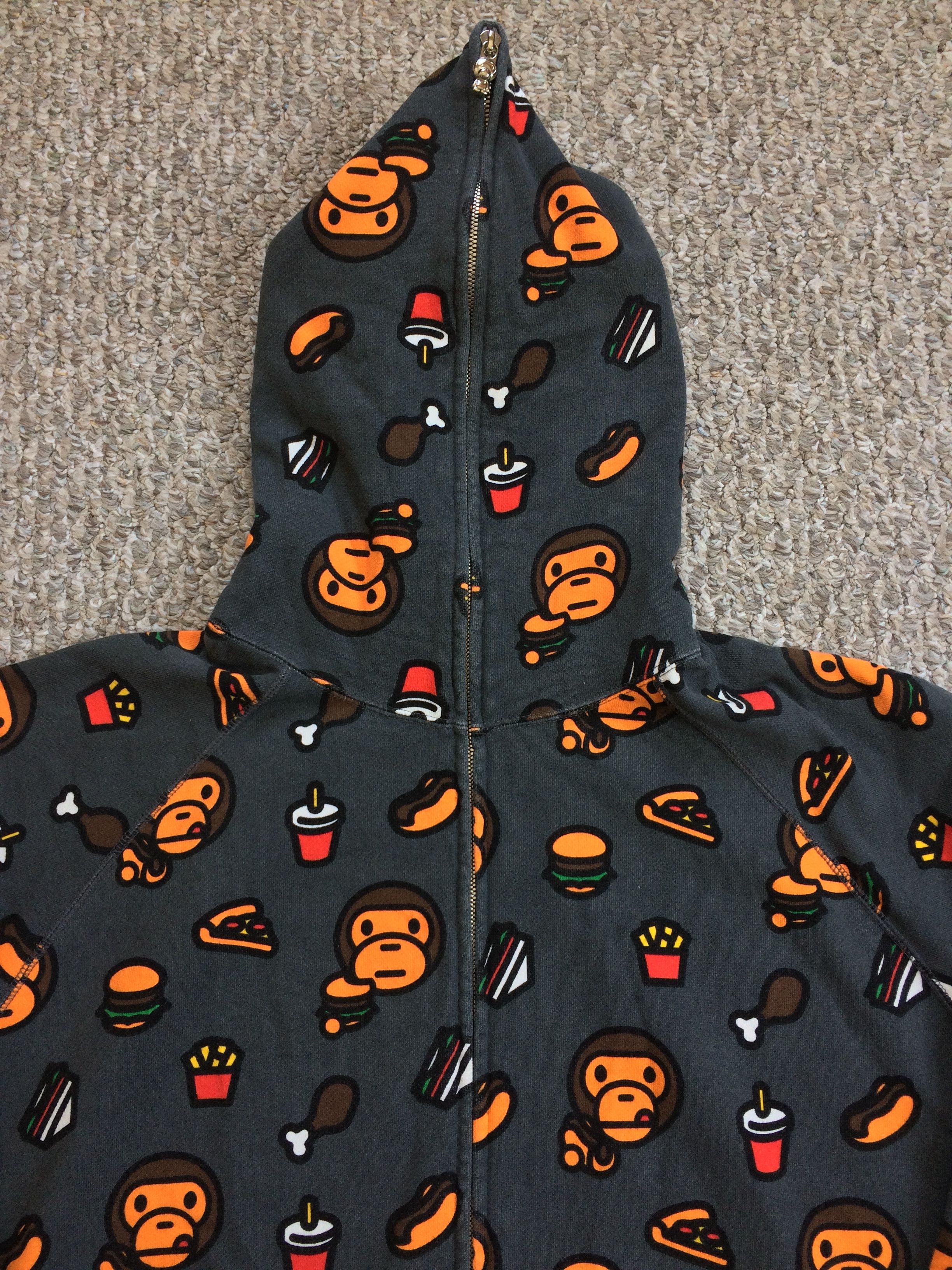 OG Bape Baby Milo Junk Food Hoodie - 3