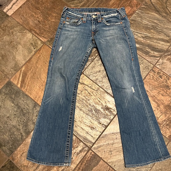 True Religion Vintage Y2K Blue Bobby Jeans - 5