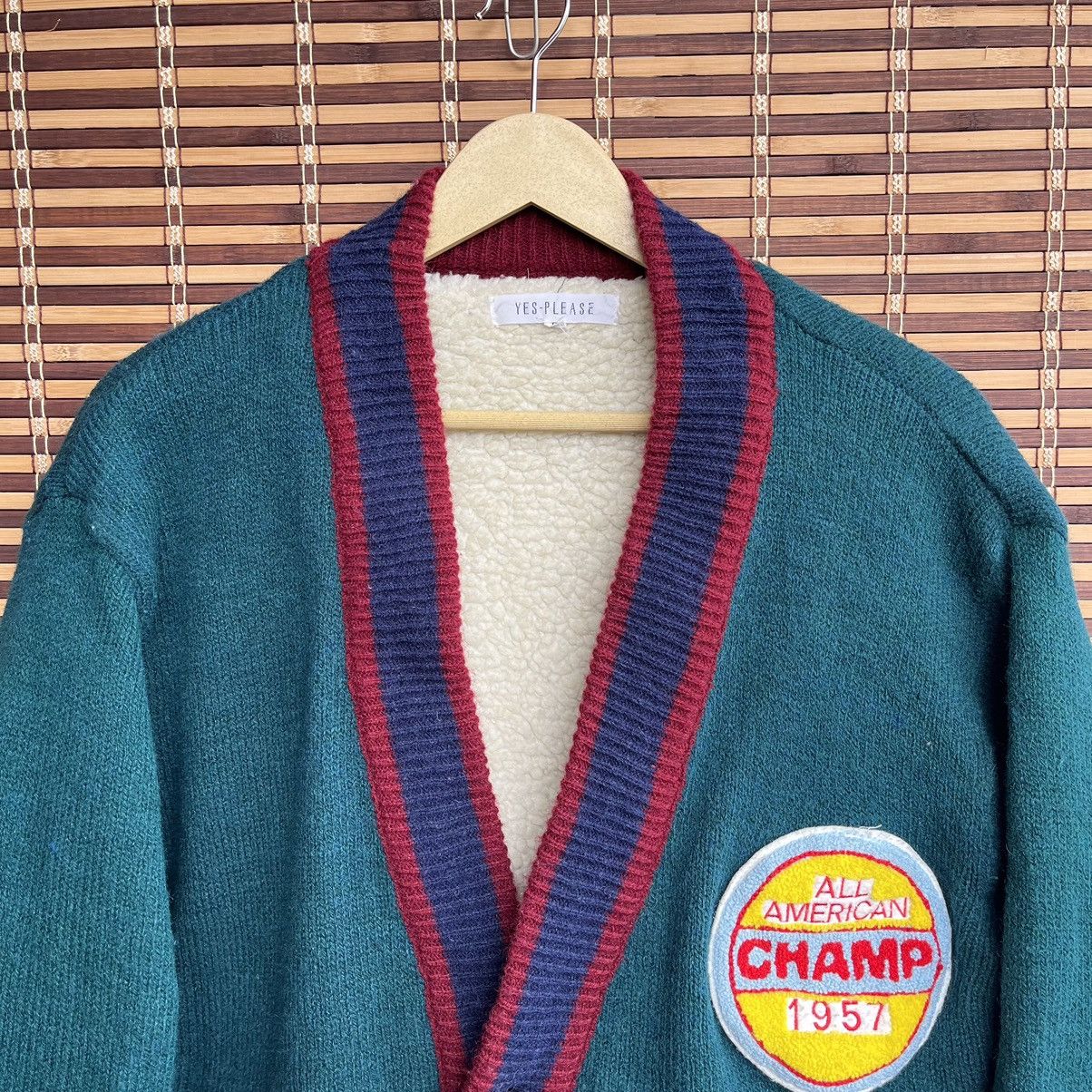 Vintage - Grails Wool Knitwear Sweater American Champ 1957 - 4