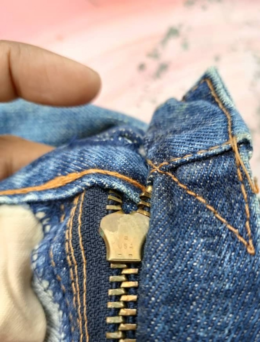 Vintage 502 Big 'E' Selvedge Denim - 8