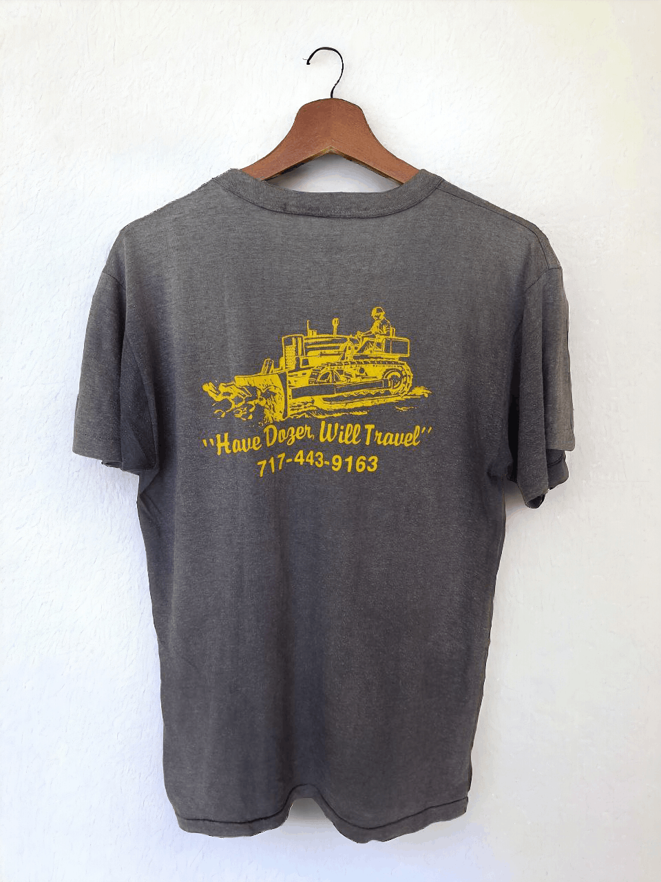 Vintage 80s The Earth Mover Fred W Shearan Tee - 2