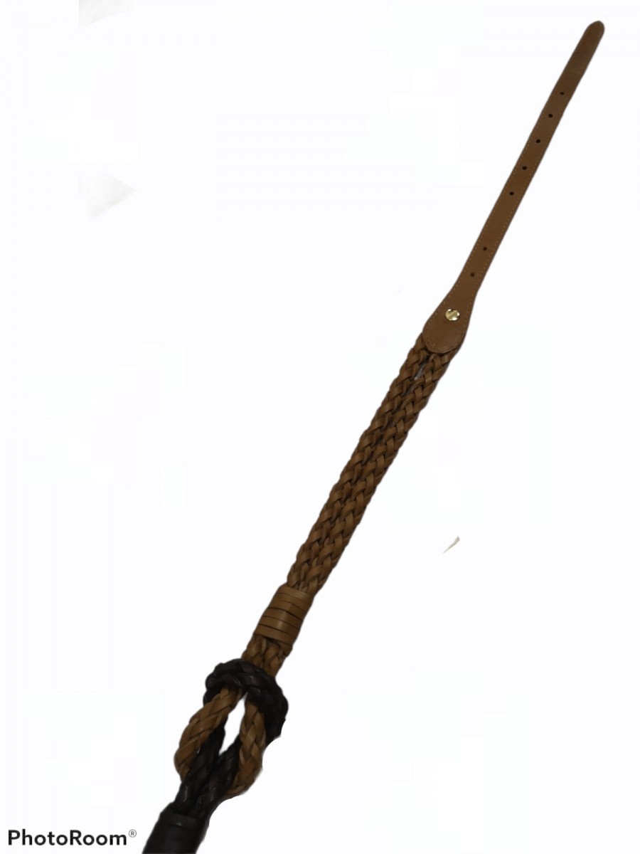 Very Rare - Rare Woven Leather Belt - 9