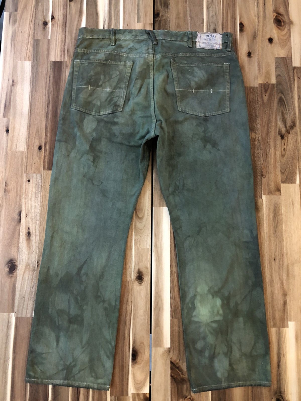 Polo Ralph Lauren Tie Dye Bleach Jeans Denim - 2