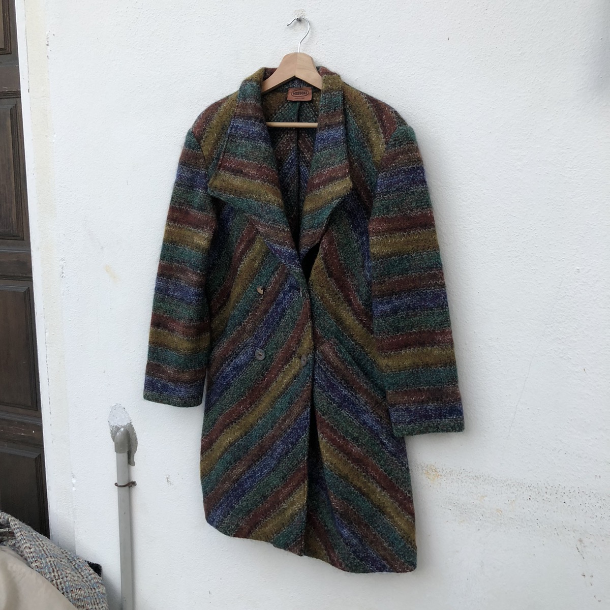LONG JACKET WOOL MISSONI MADE IN ITALY - 2