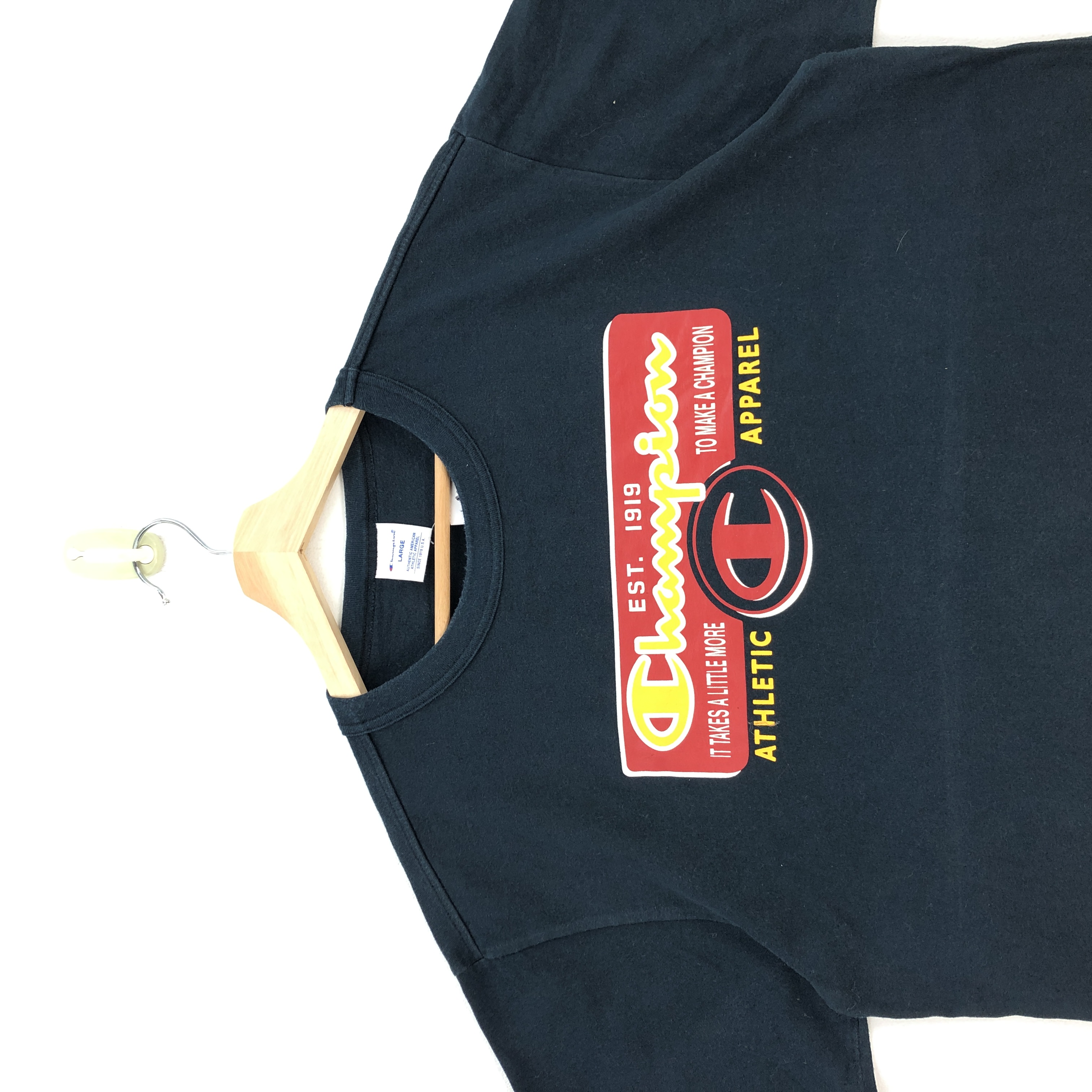 Vintage - Vintage Champion T Shirt Champion Athletic Apparel Tees - 2