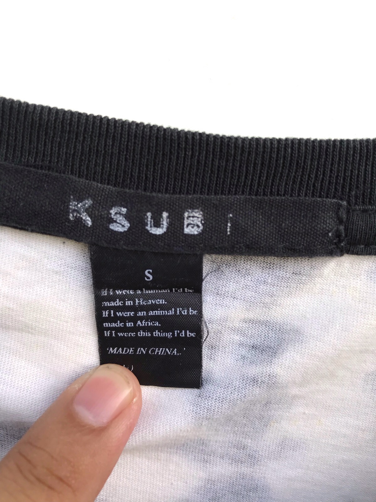 Ksubi Tie Dye Acid Wash T-Shirt - 8
