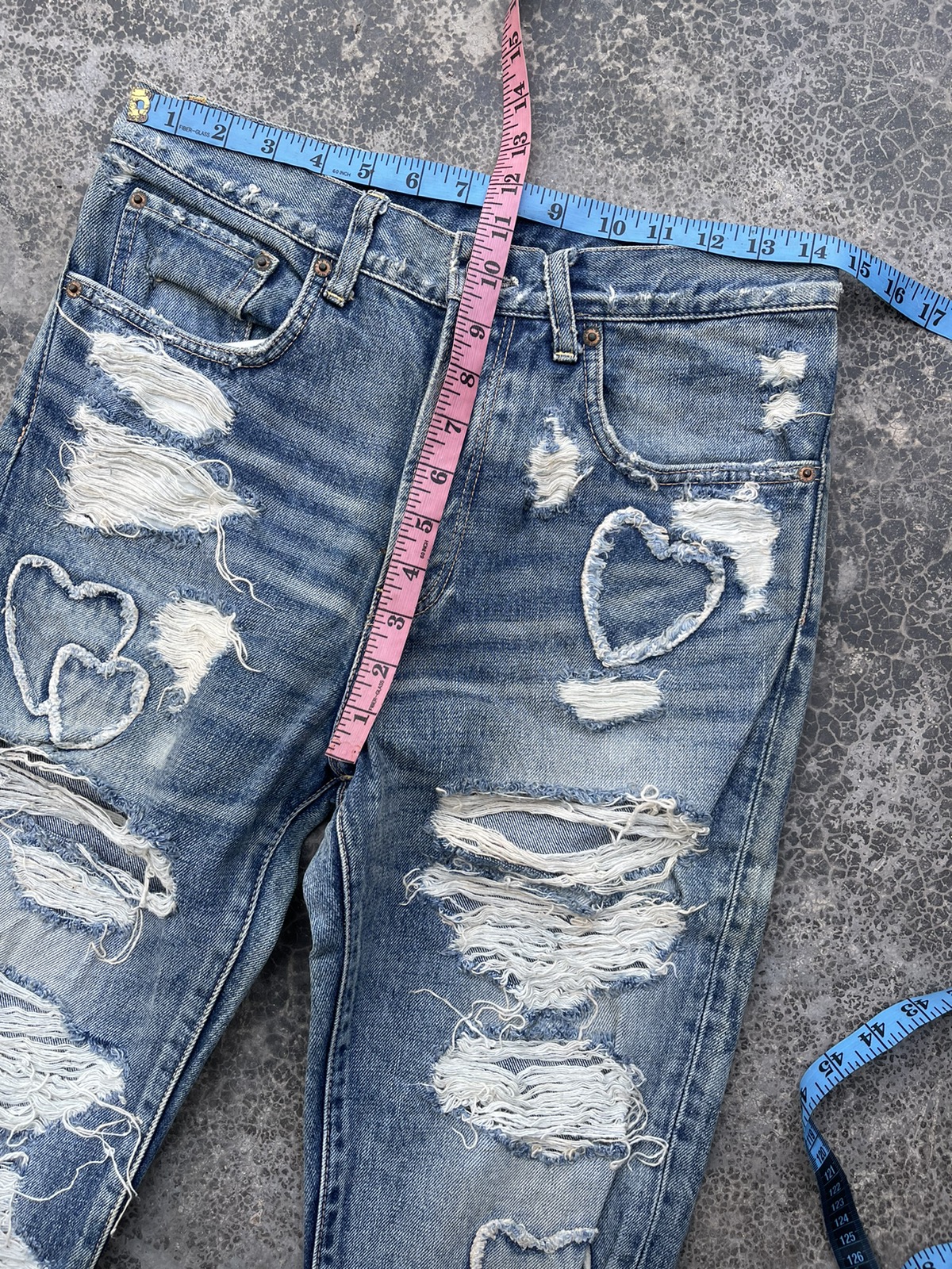 Distressed Denim - Usizex RNA awesome rugged grunge distressed denim - 13