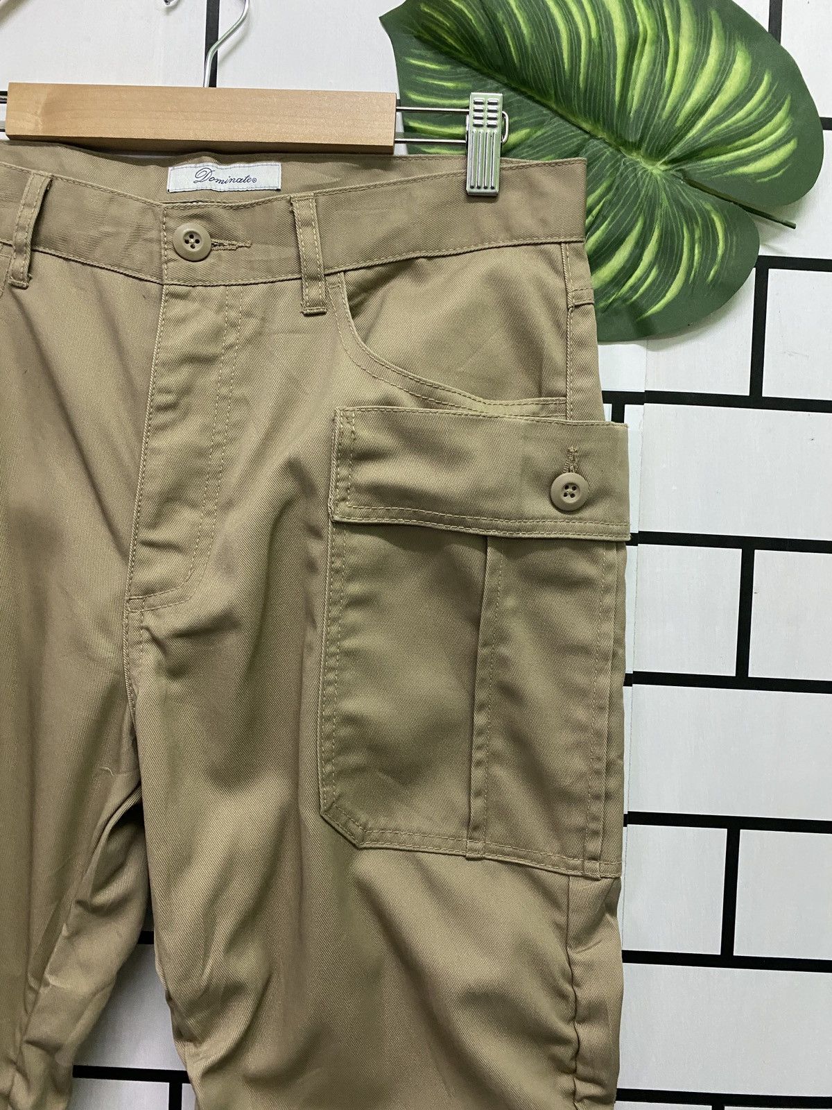 Designer - Japanese Brand X DOMINATE Cargo Bush Stacked Pant - 5