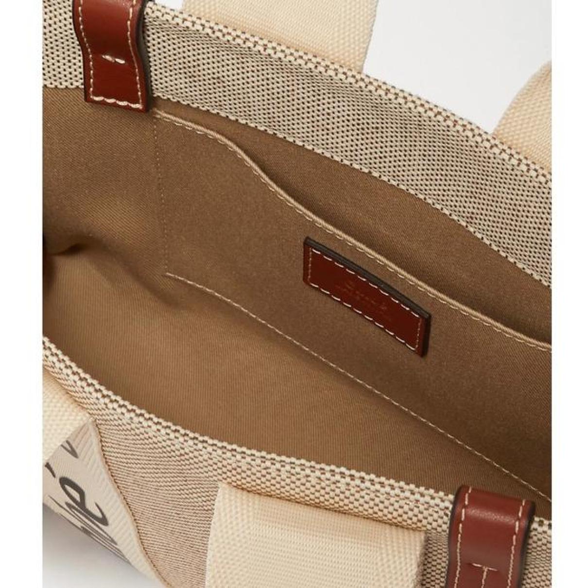 Woody leather tote - 3