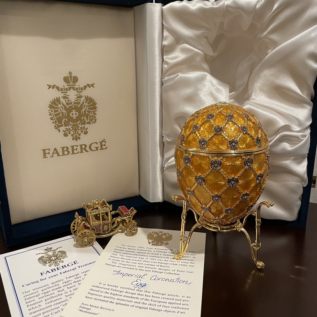 Jewelry - Faberge Imperial Coronation Egg {AUTHENTIC REPLICA} - 1
