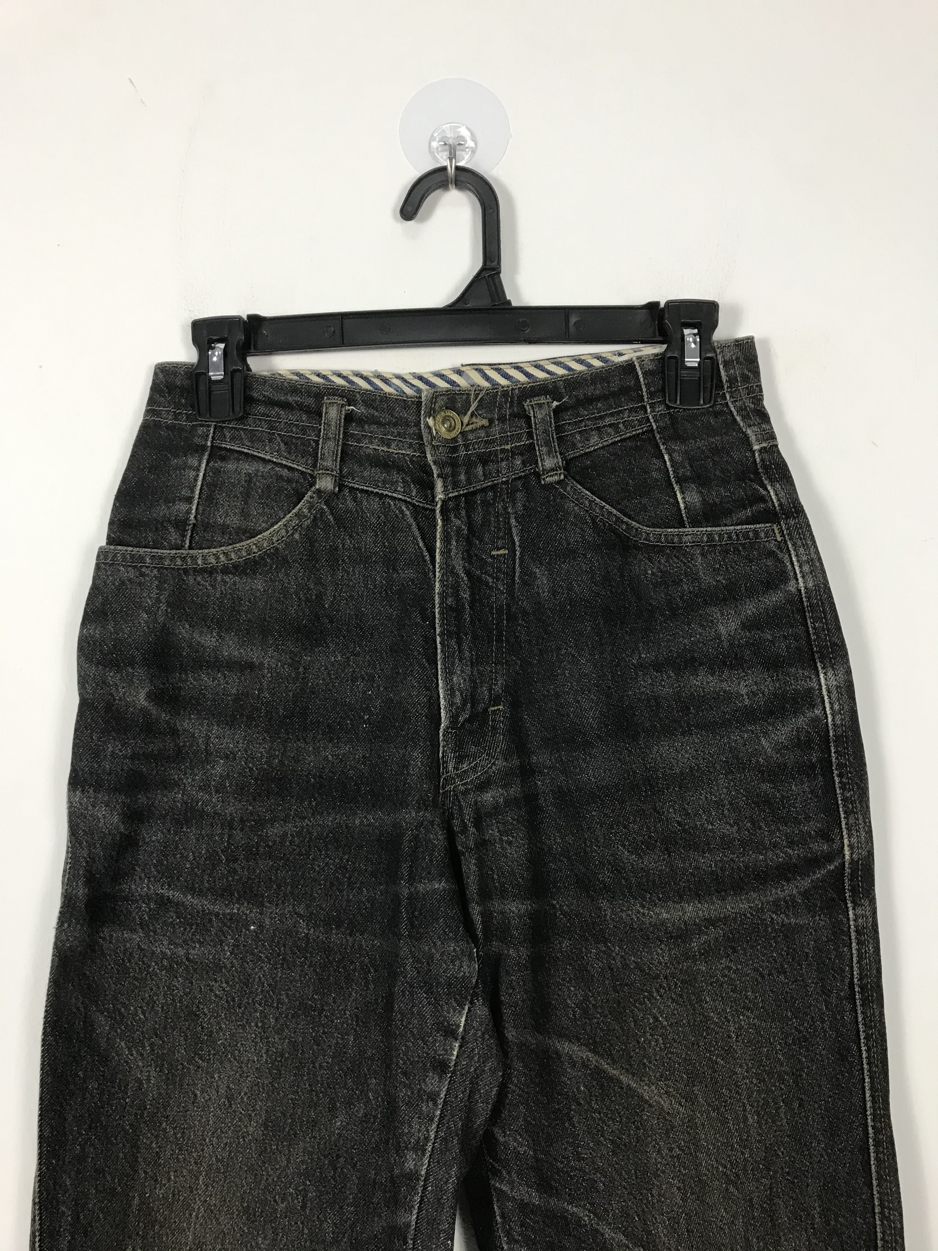 Vintage - Big John Spana Black Denim Jeans #2473 - 2