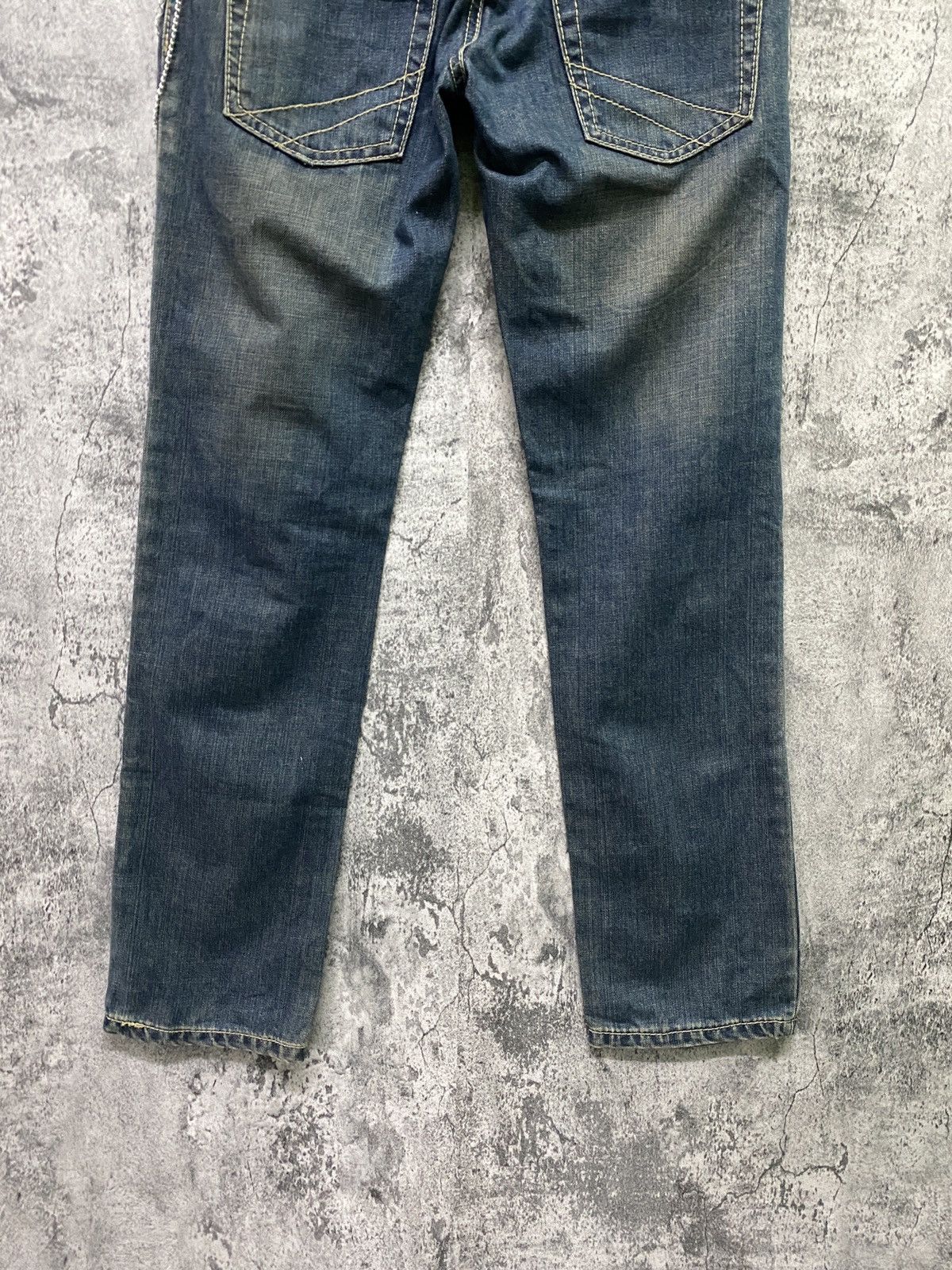 Japanese Brand - Vintage Double Waist J-Honey Junya Watanabe Style Denim - 14