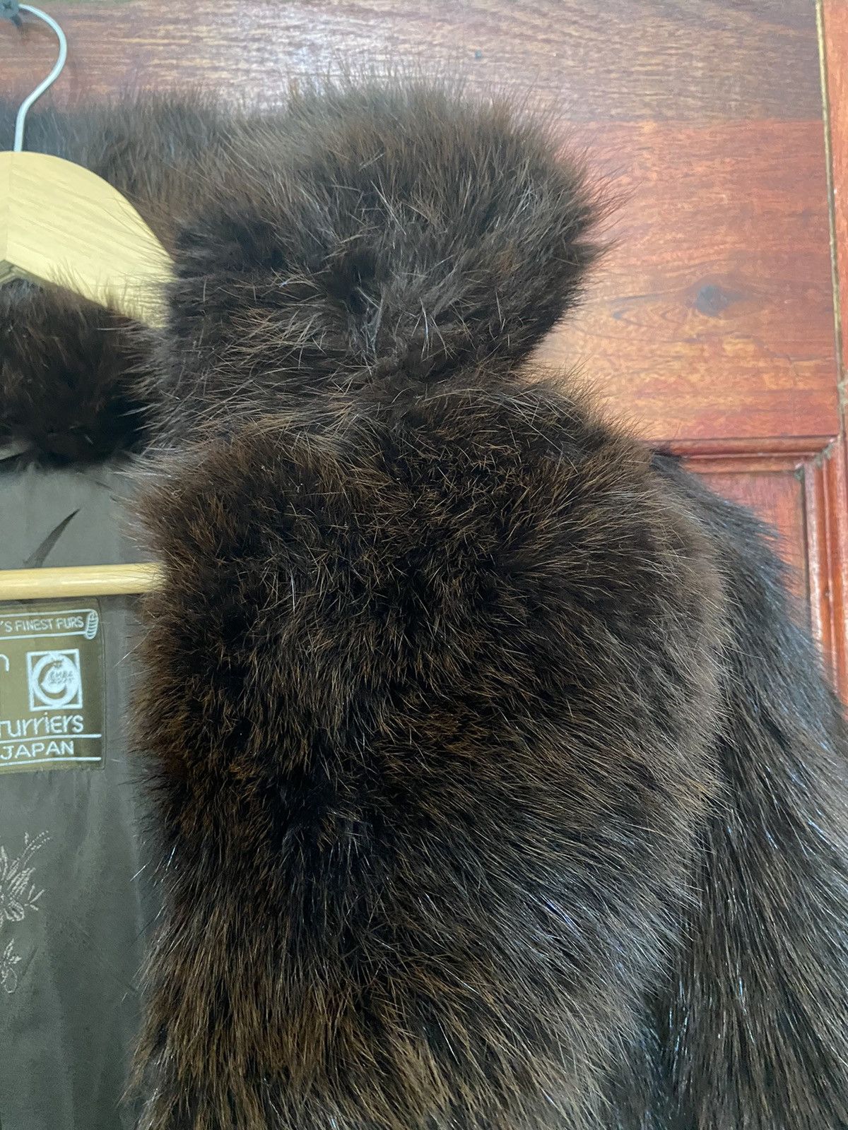 🔥Vintage Emba Rare Real Mink Fur Coat Made Japan - 5