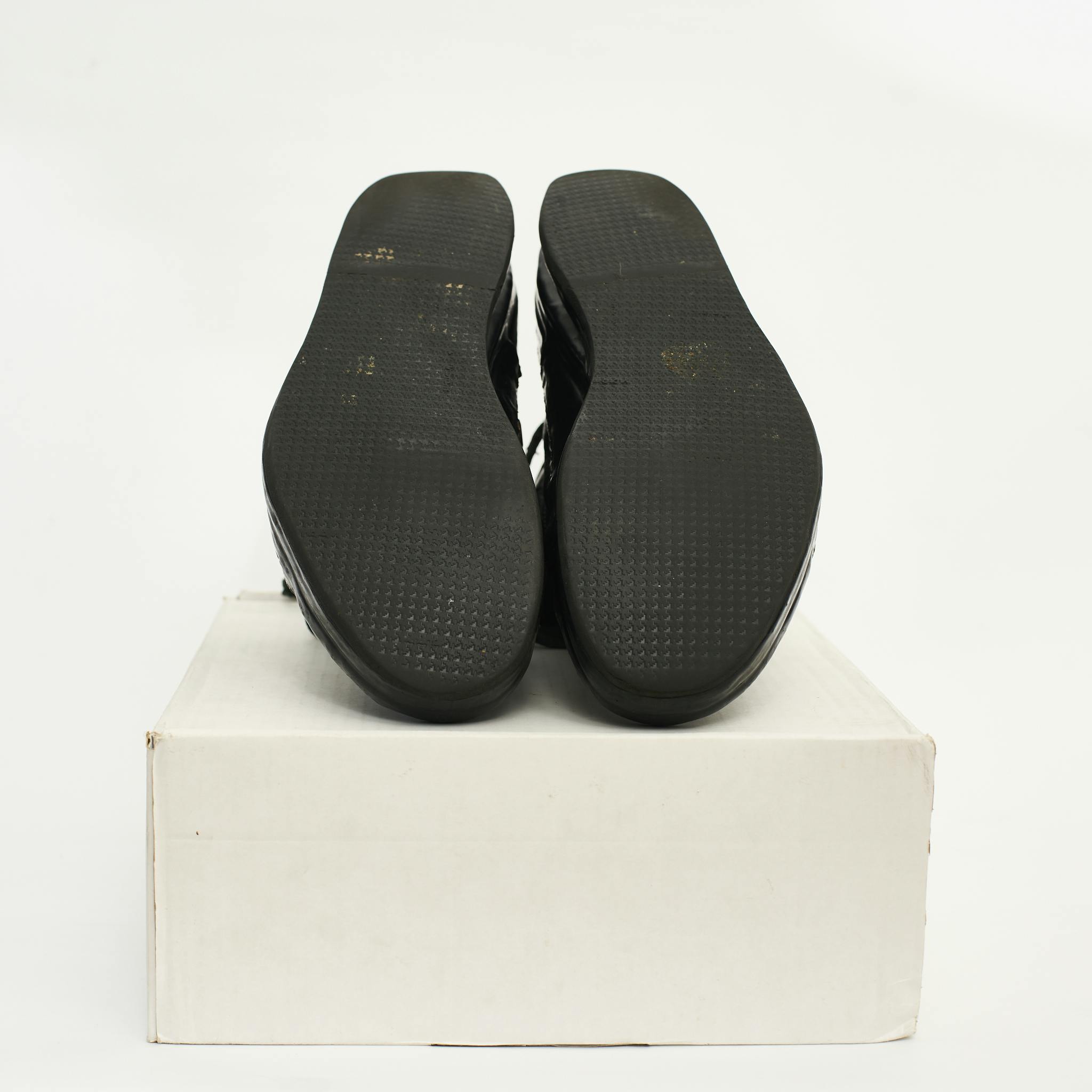 CCP Black Prosthetic Usole Drip Sneaker Size 44 - 5