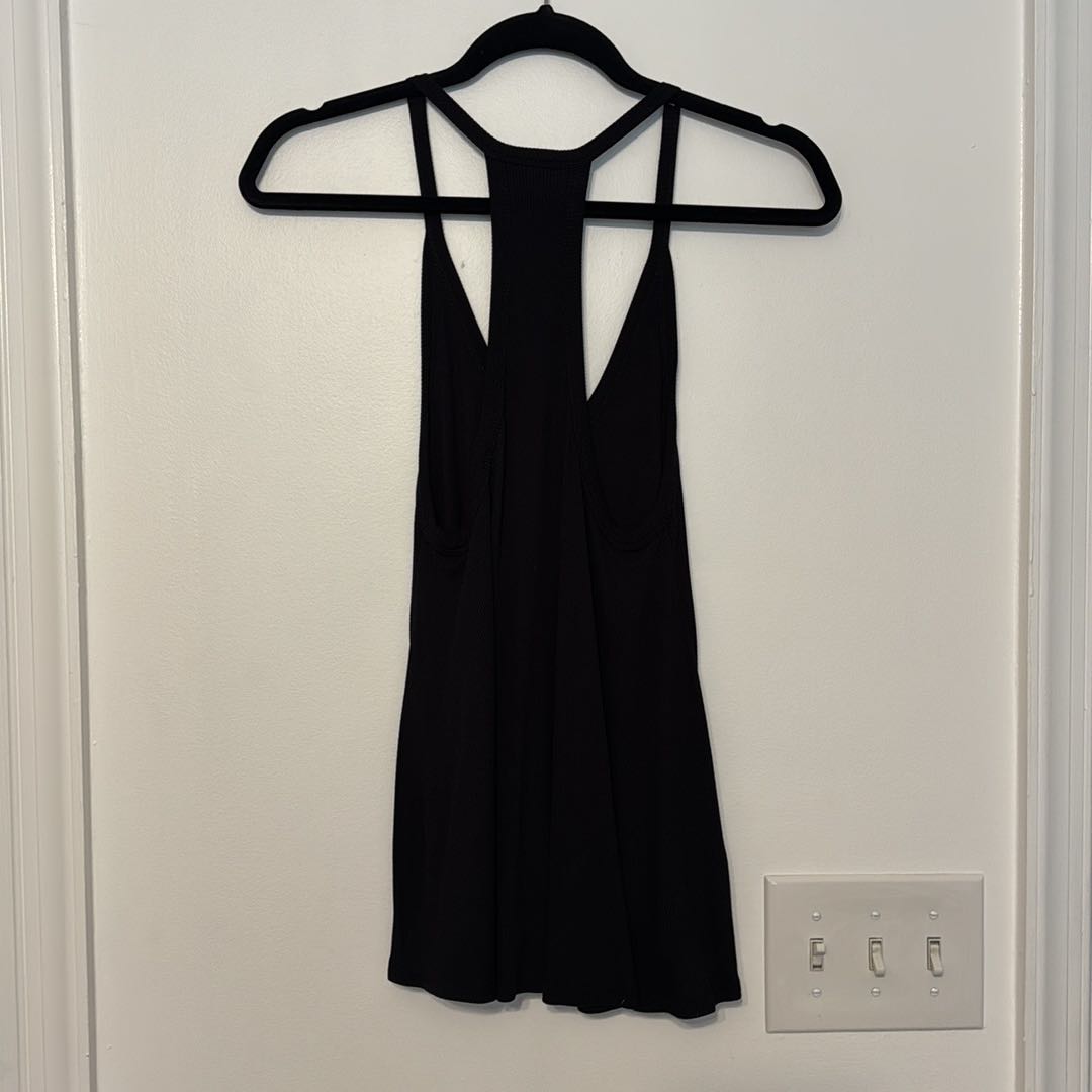 Vintage Havana Ribbed Racerback Swing Tank - 5
