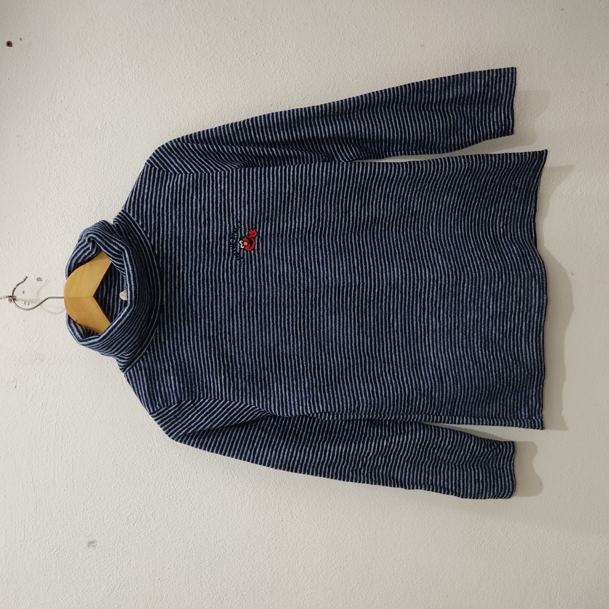 Cartoon Network - Sesame Streets Elmo Cartoon Turtleneck Stripe Shirt - 1