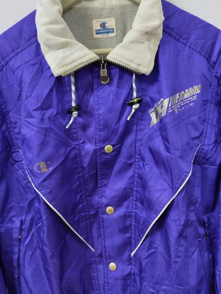 90s RARE Vintage Navy Champion XX-1 Thermal Suits Jacket - 10
