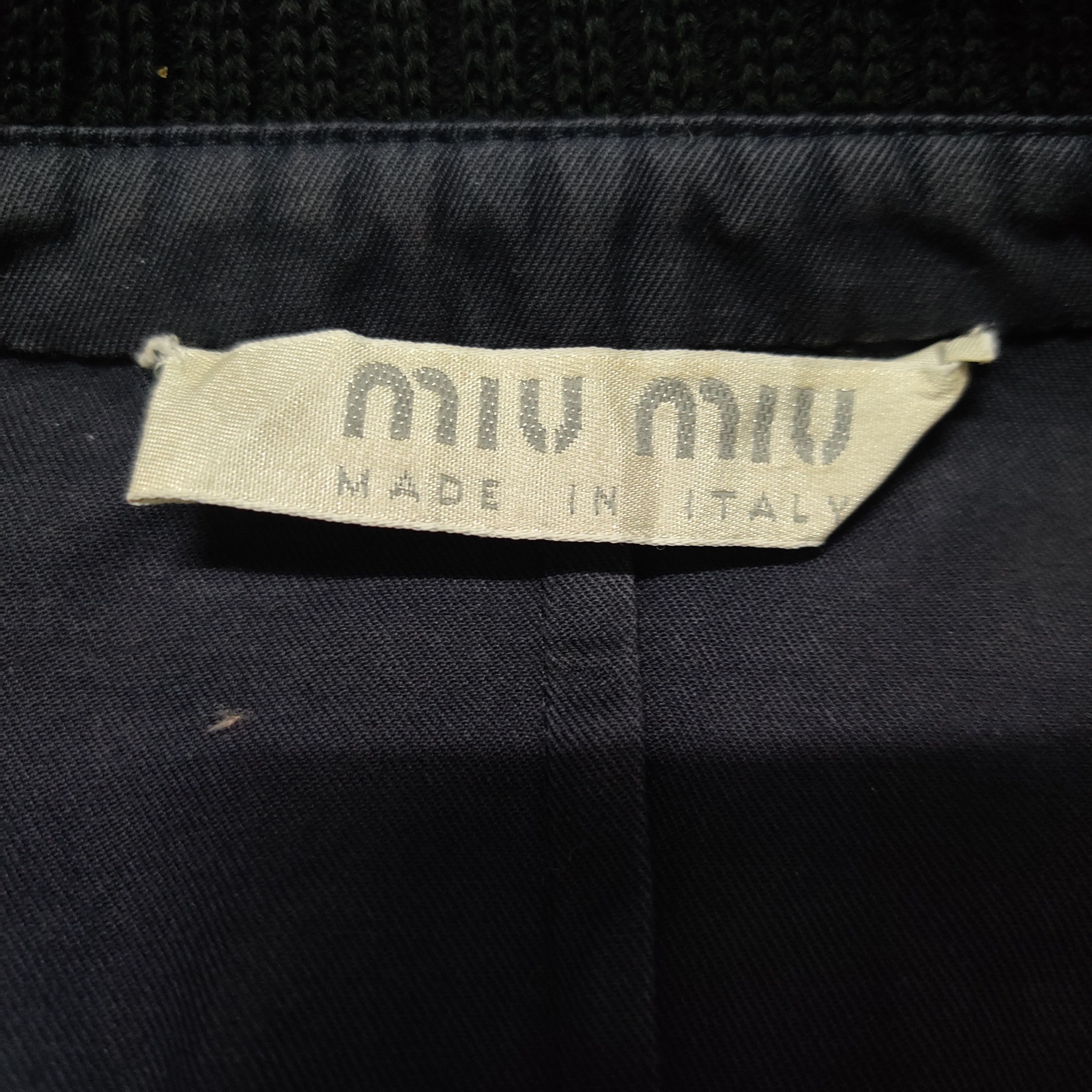Miu Miu by Prada Long Coat Jacket - 5