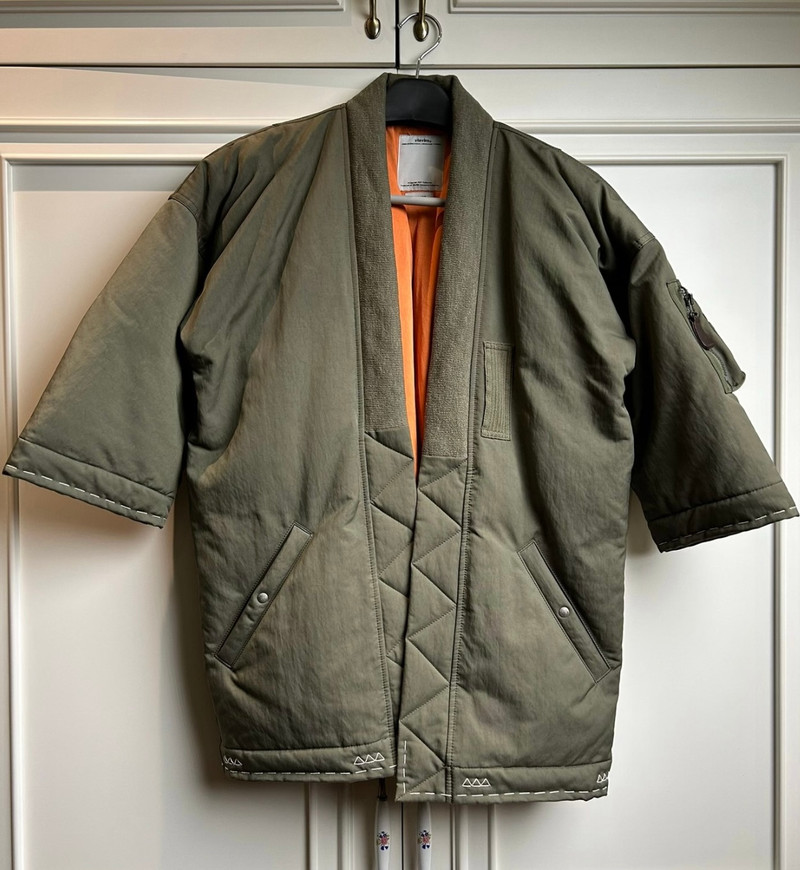 visvim VISVIM SANJURO KIMONO DOWN | ubvintage | REVERSIBLE