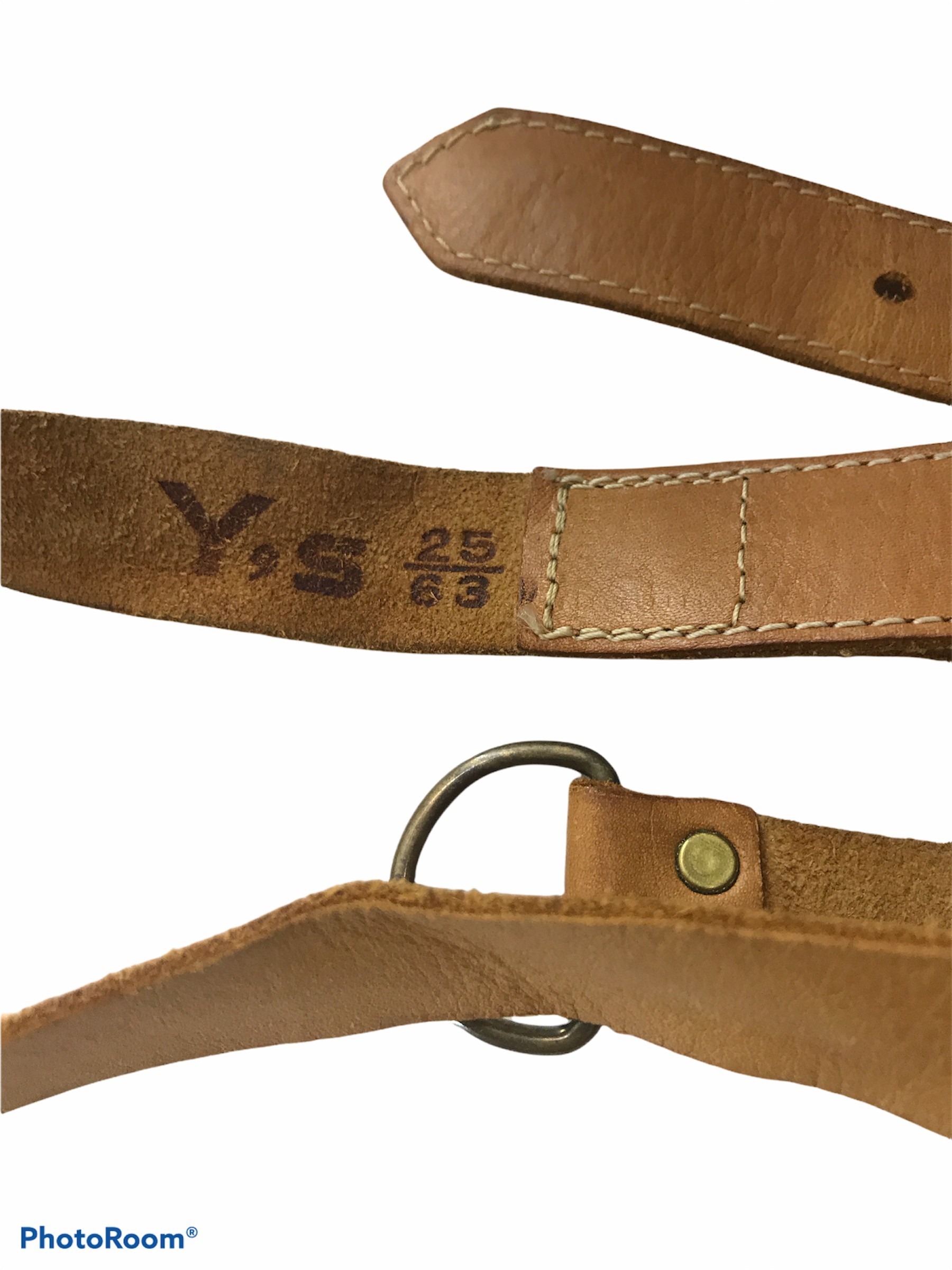 Y’s Yohji Yamamoto Leather Belt - 2