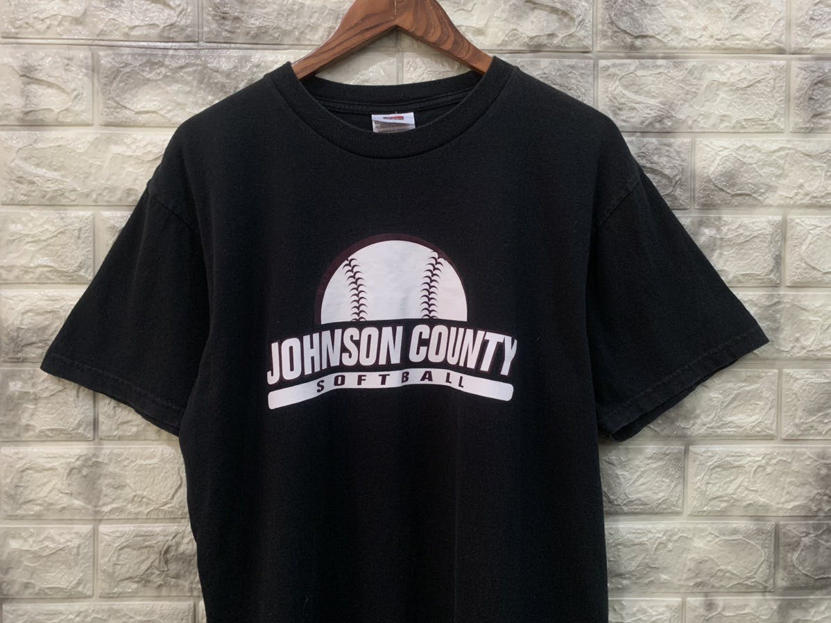 Vintage Nike Johnson Country Softball T-Shirt - 1